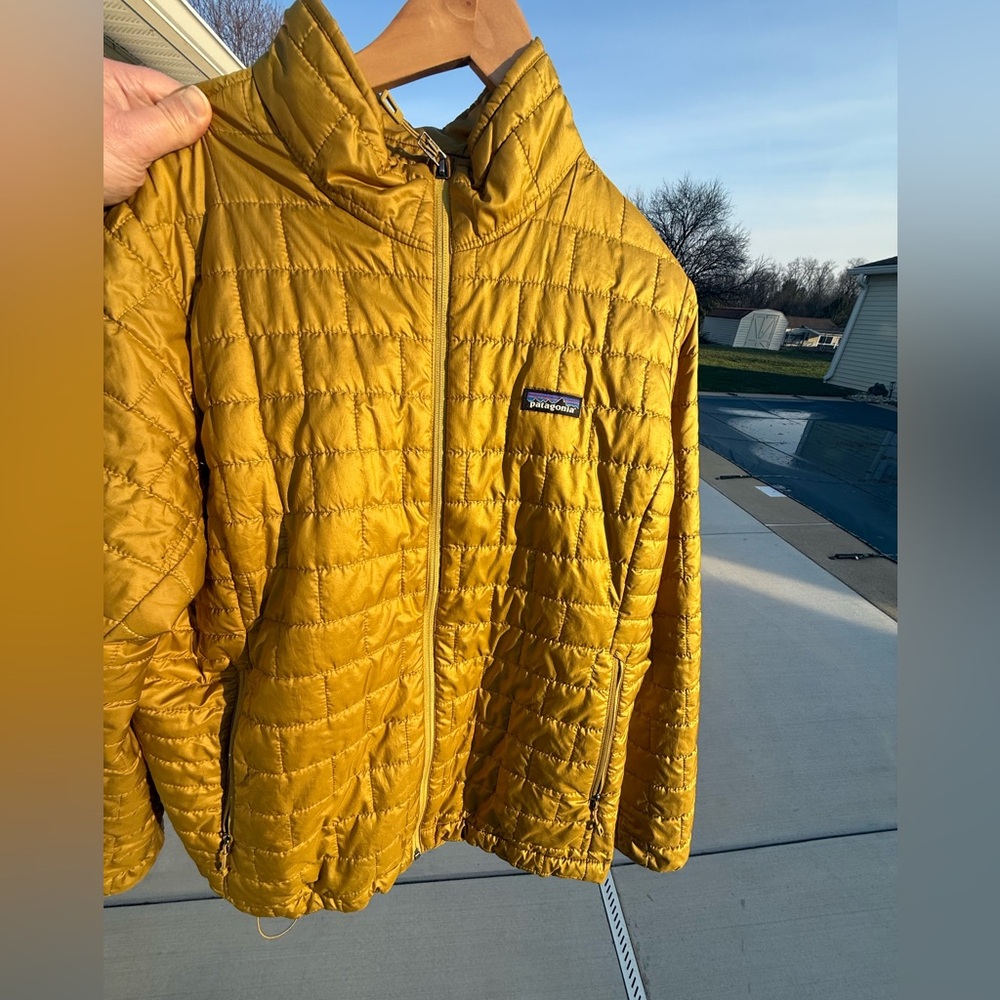 PATAGONIA Nano Puff Jacket Mustard- - Picture 4 of 4